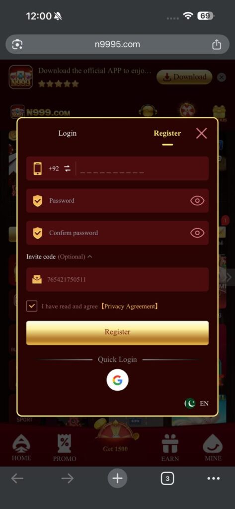 N999 Game Download Real App free for Android & IOS in Pakistan 3 N999 Game