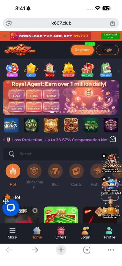 Download JK667 Game New Earning Platform Free For Android and IOS in Pakistan 2026 2 JK667 Game