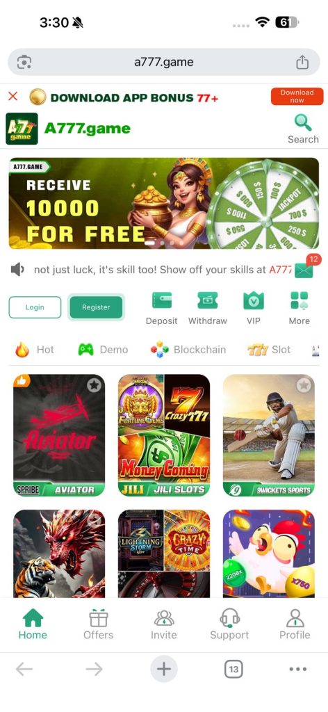 A777 Game Download Real Earning Platform Free For Android and IOS in Pakistan 2026 2 A777 Game